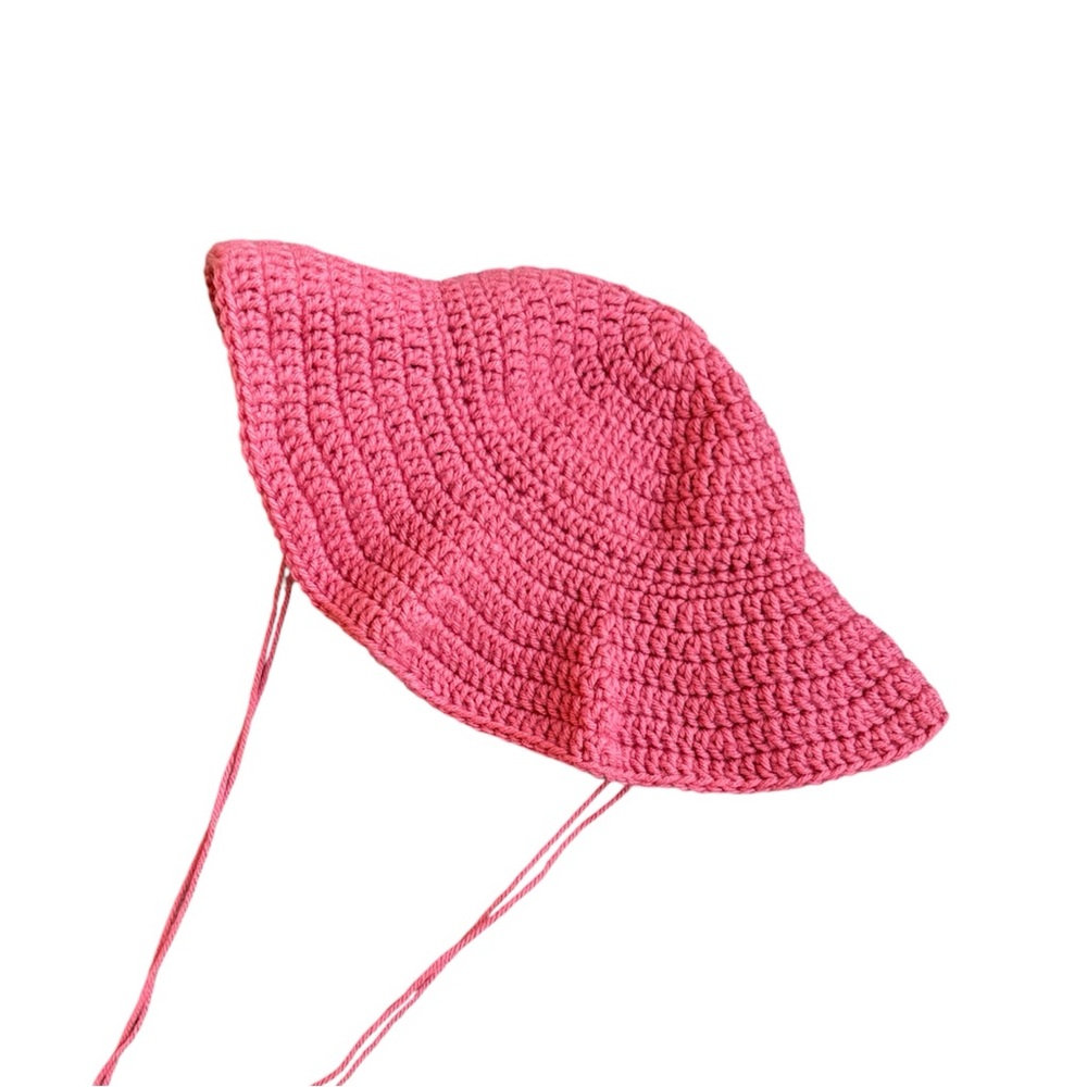 Pink Crochet Women's Hat